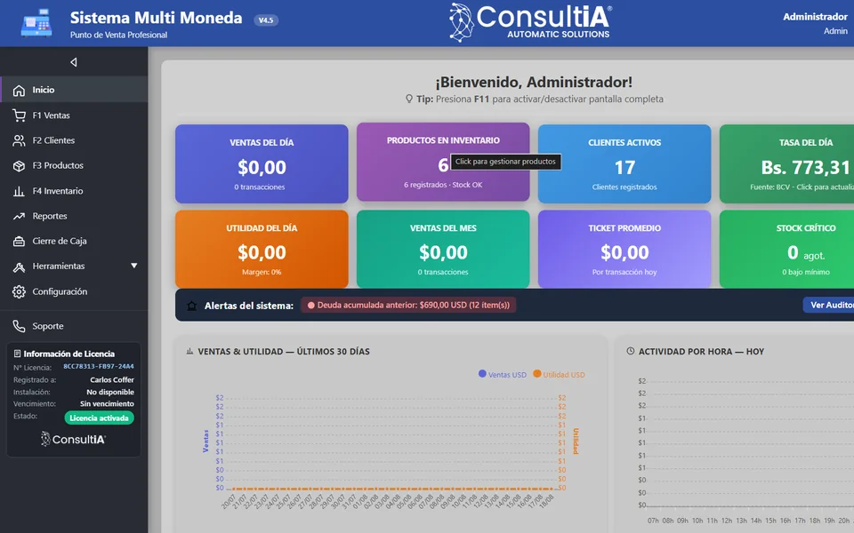 Sistema Multimoneda